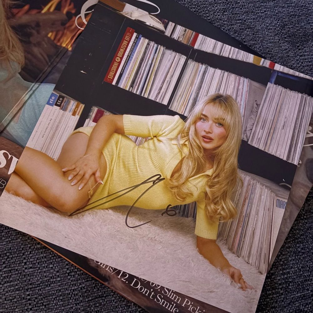 Sabrina Carpenter Short N Sweet Signed Vinyl